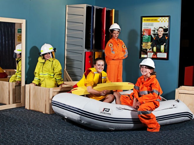 Dress ups at Australian National Maritime Museum  © Australian National Maritime Museum http://www.anmm.gov.au